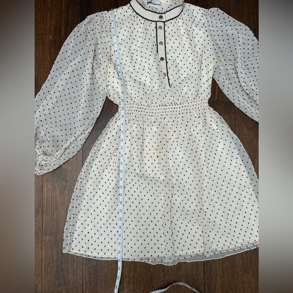 Sandro polka dot dress. Size 0 - Picture 11 of 12